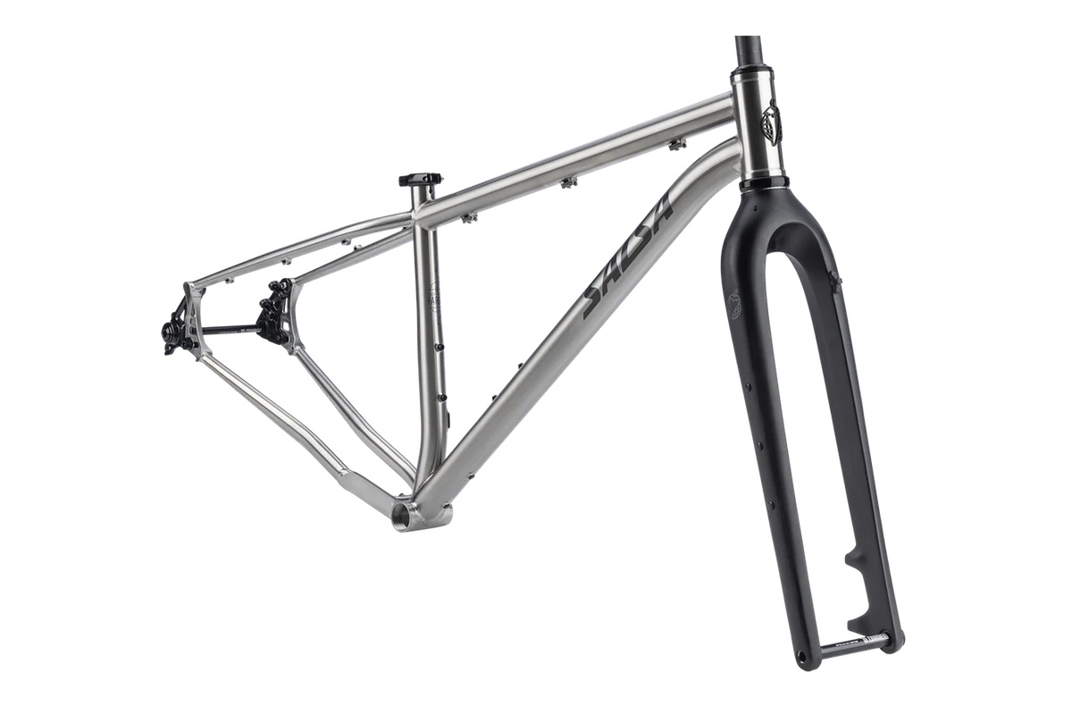 Salsa Fargo titanium 32 inch dropbar mountainbike