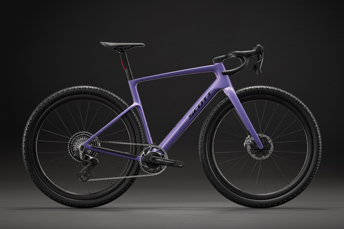 De 2027-Scott Addict Gravel is er in een HMX en HMF carbon variant