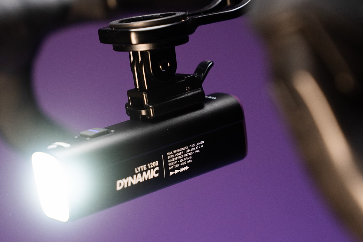 Dynamic fietsverlichting koplamp Lyte 1200